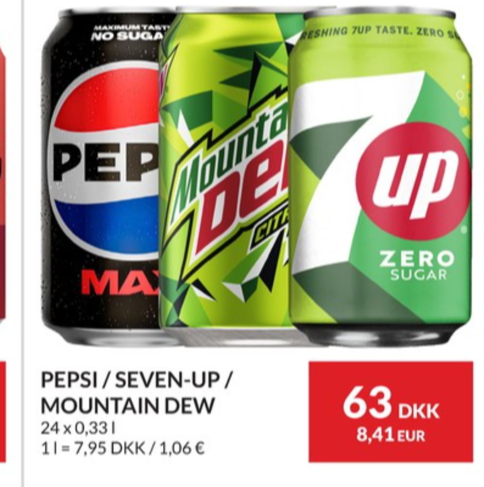 Pepsi Max, Cola 24 pk.