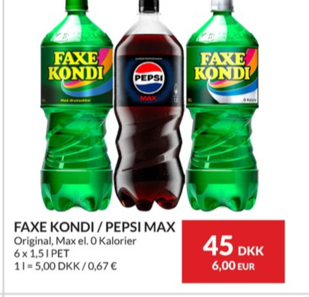Pepsi Max, Cola 6 pk.