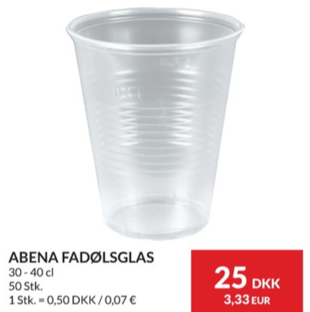 Abena, Engangsbæger
