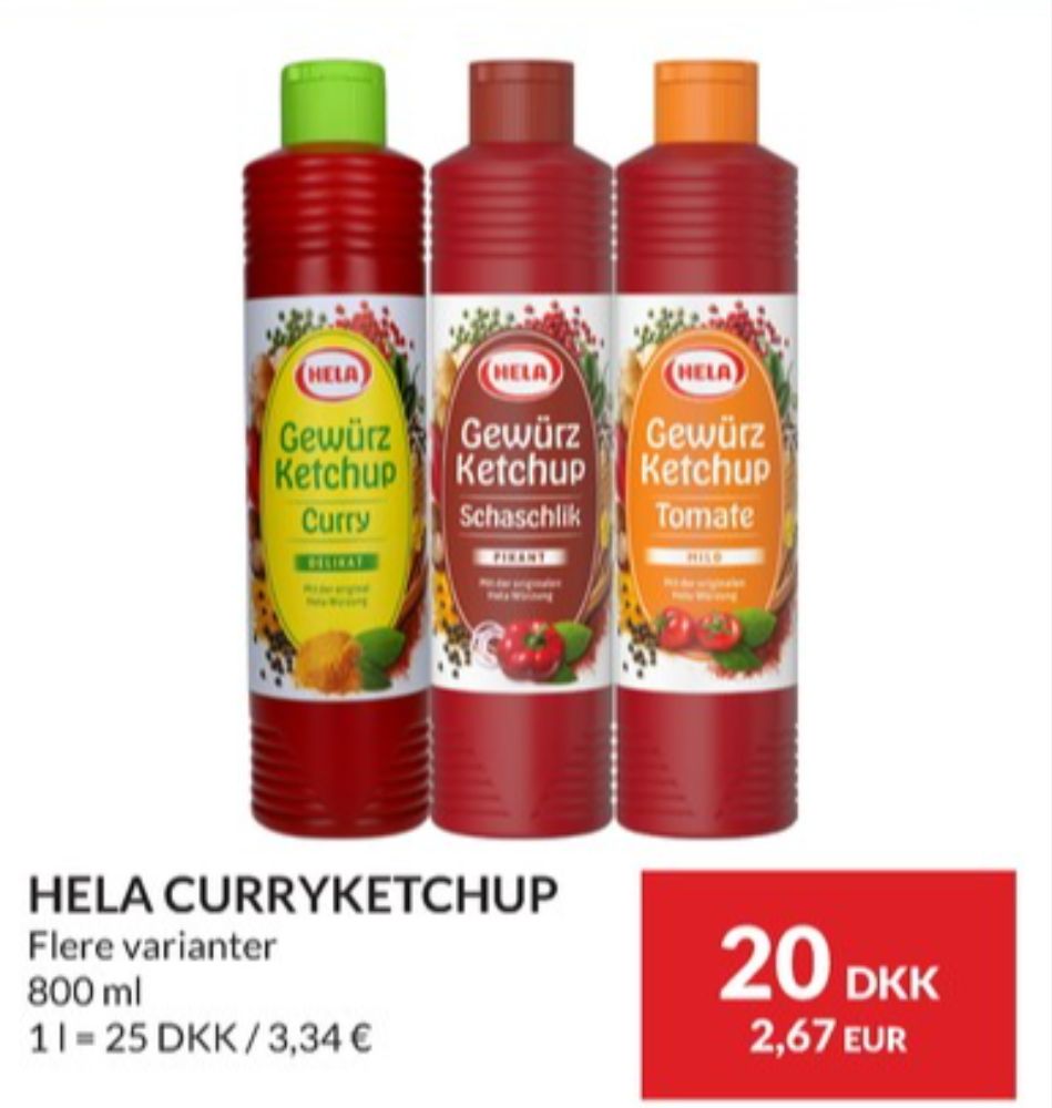 Hela, Ketchup Mild
