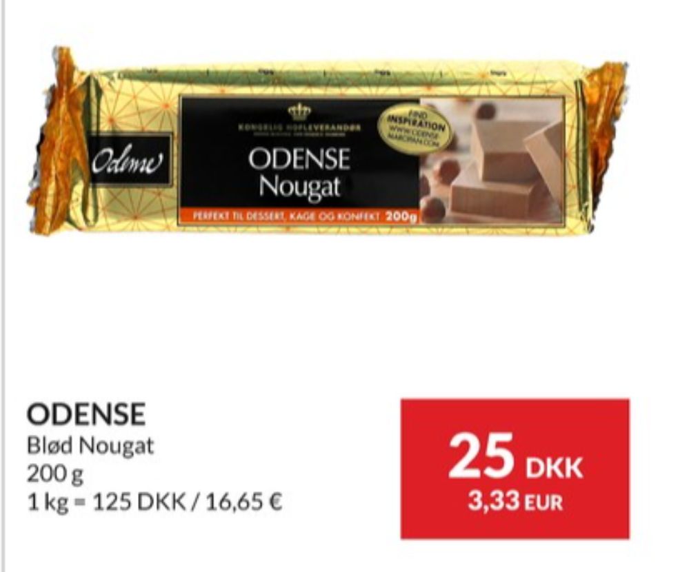Odense, Blød Nougat