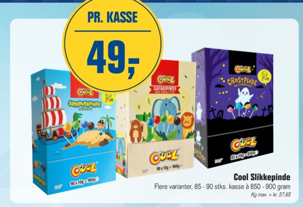 Cool, Sørøver Slikkepinde