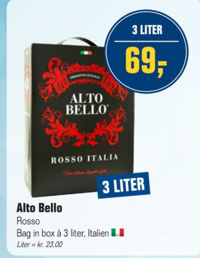 Italiensk Rødvin