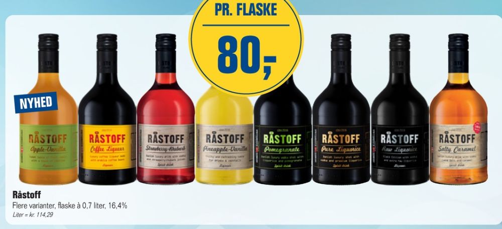 Råstoff Pomegranate, Shots
