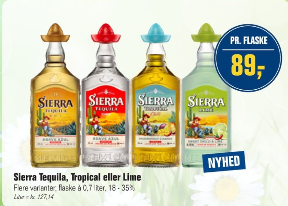 Sierra Blanco, Likør