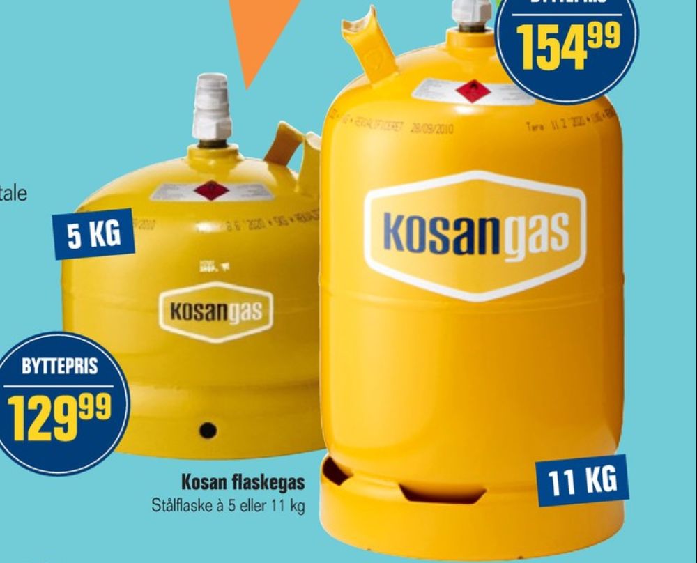Kosan, Gasflaske