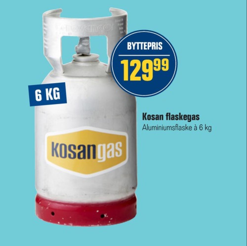 Kosan, Gasflaske