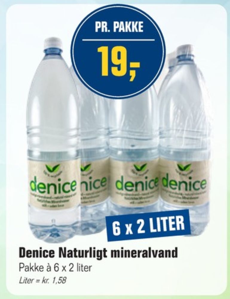 Denice, Mineralvand 6 pk.