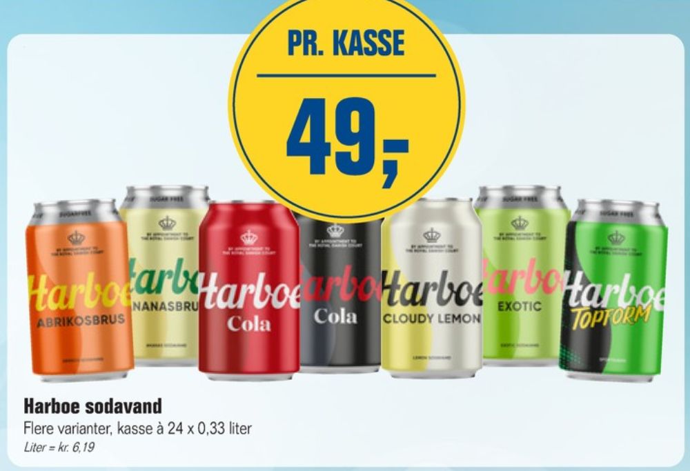 Harboe Zero, Cola 24 pk.