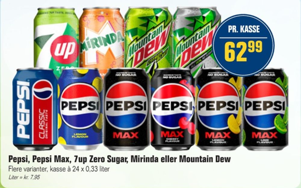 Pepsi Max Lime, Cola
