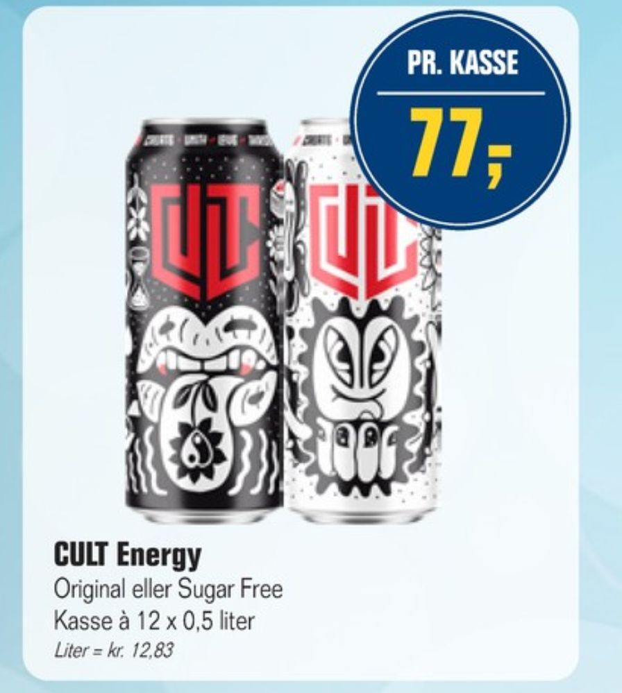 Cult Energy, Energidrik 12 pk.