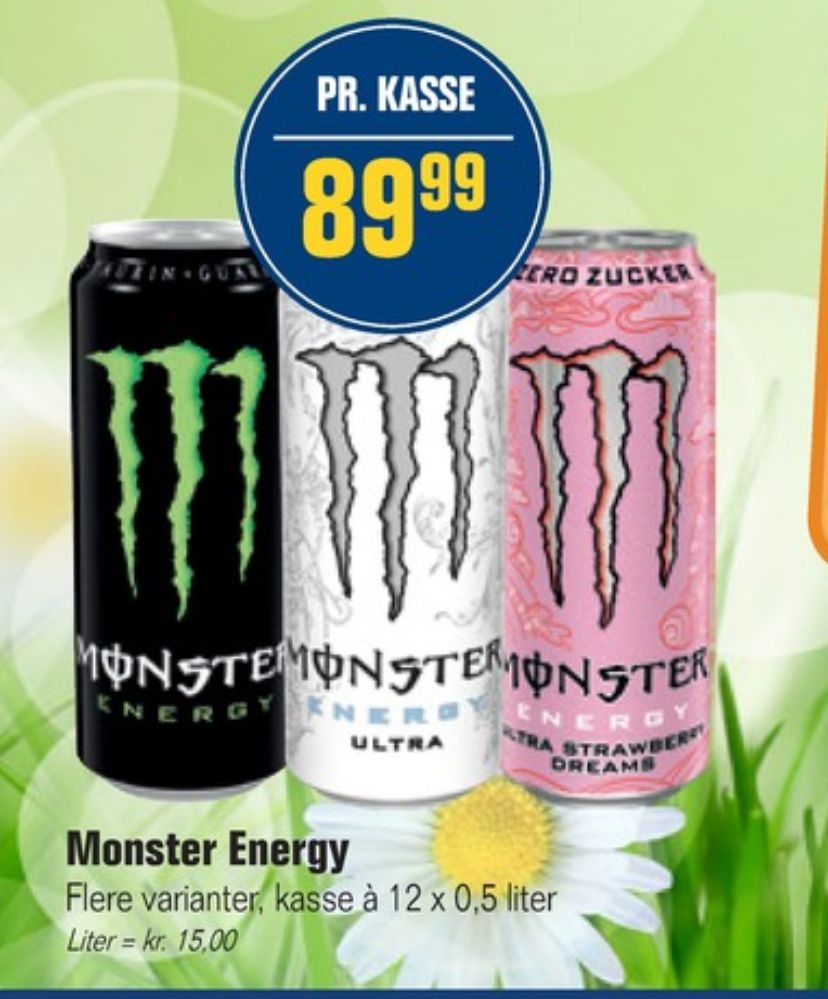 Monster Energy, Energidrik 12 pk.