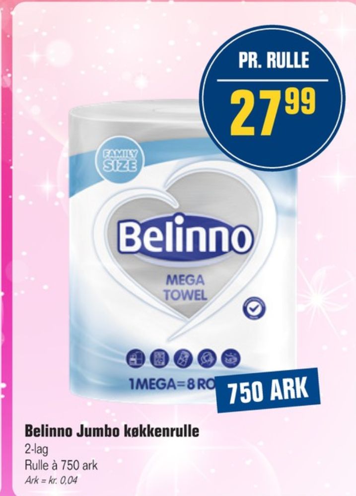 Belinno, Køkkenrulle