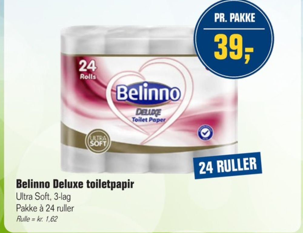Belinno, Toiletpapir