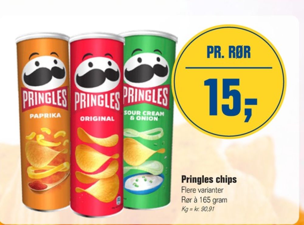 Pringles, Paprikachips