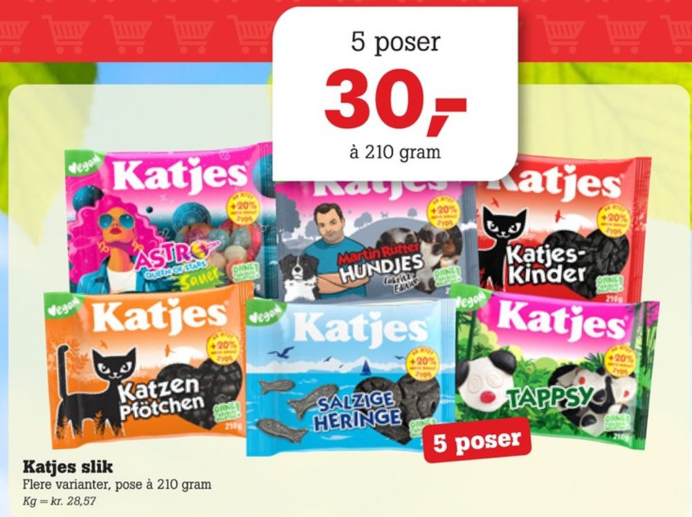 Katjes Hundjes, Slikposer