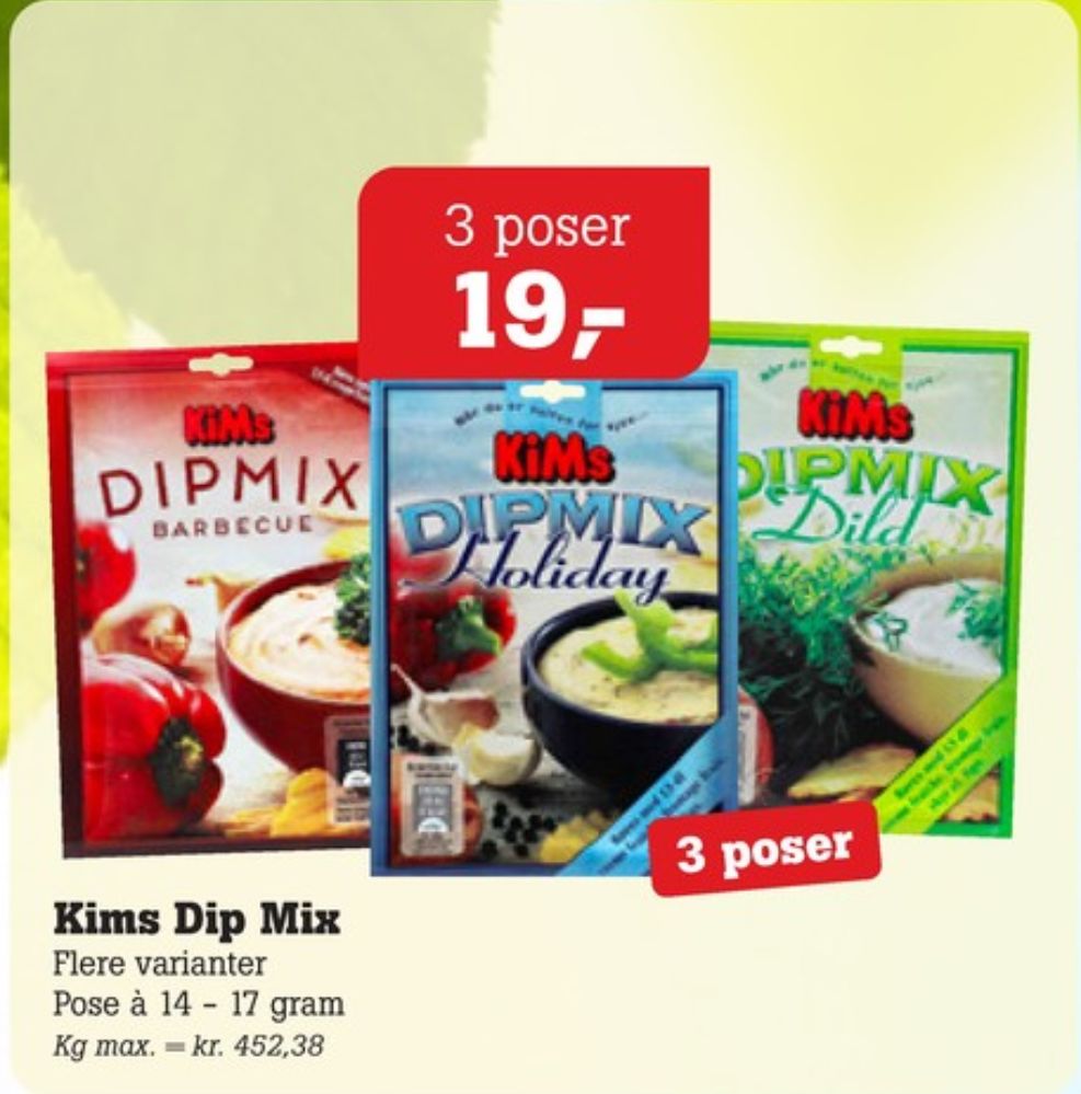 Kims, Dip Barbecue