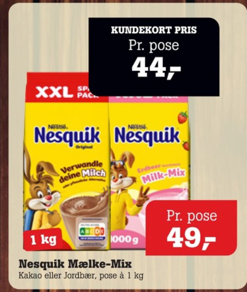 Nestlé Nesquik, Jordbærdrik