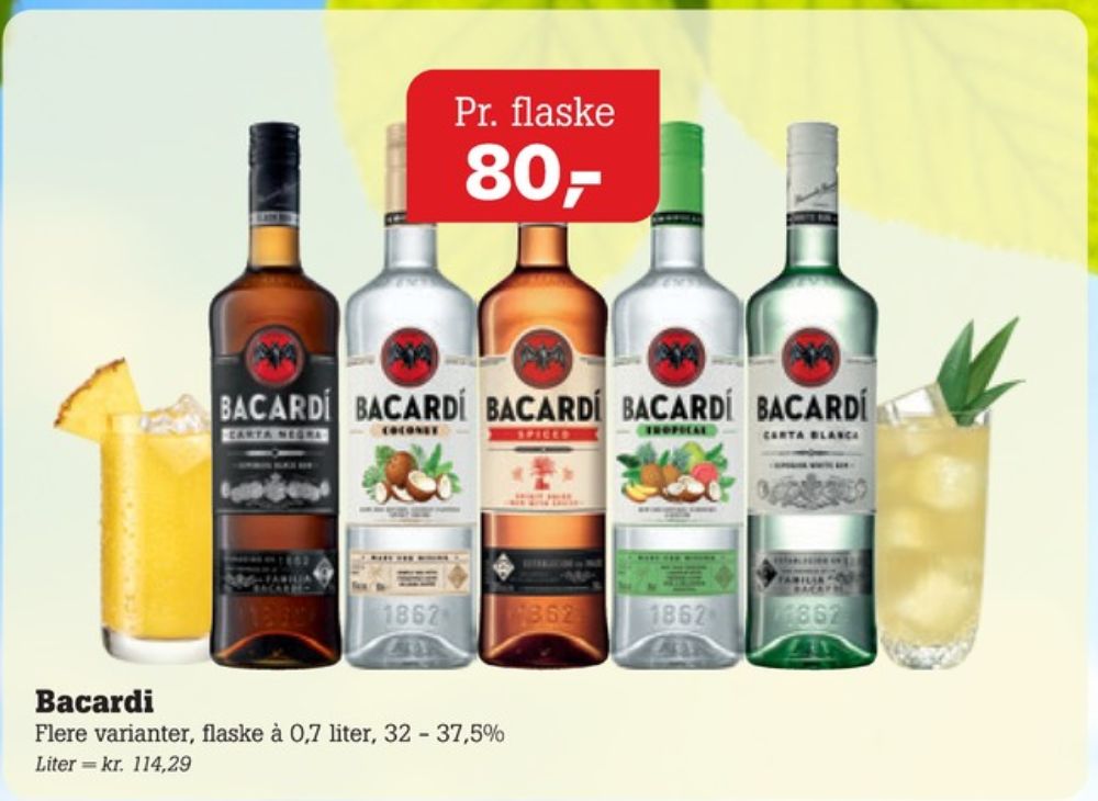 Bacardi Carta Negra, Rom