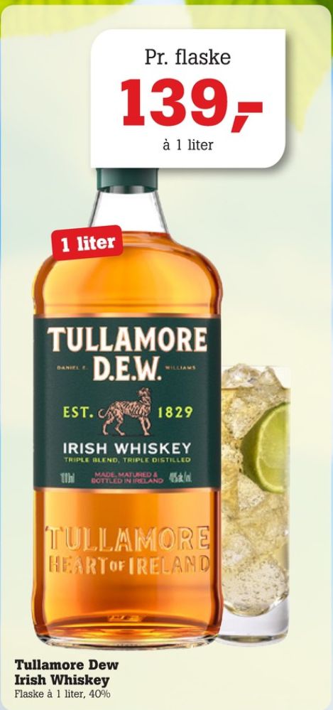 Tullamore Dew, Whisky