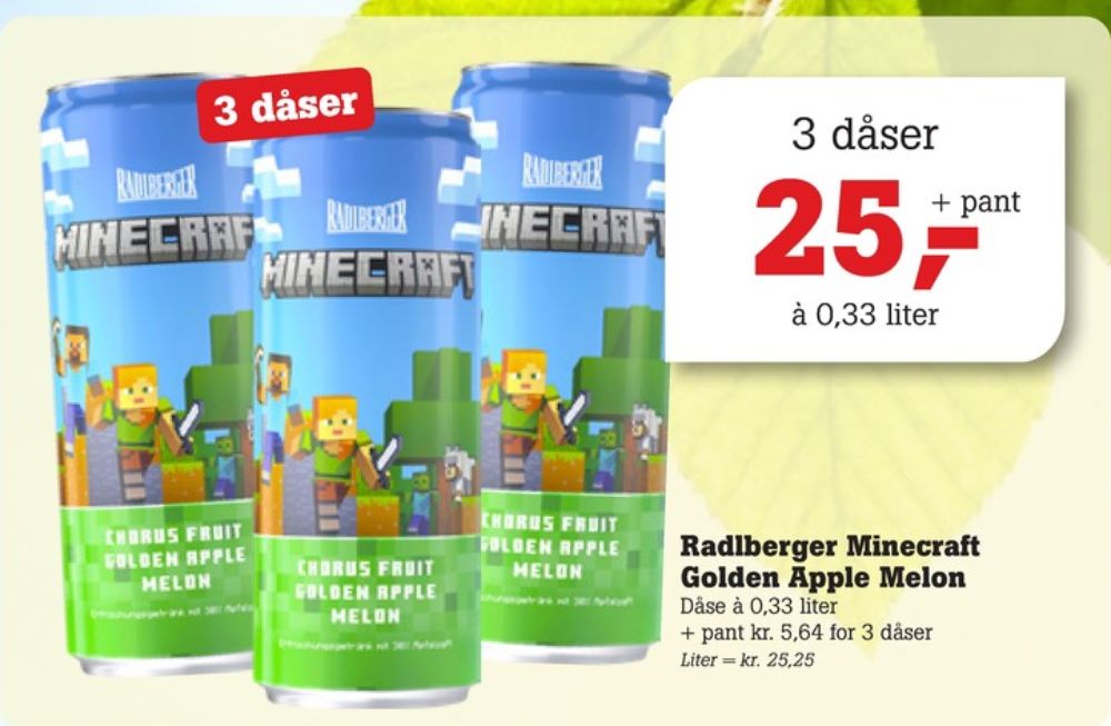 Radlberger, Minecraft Golden Apple Melon