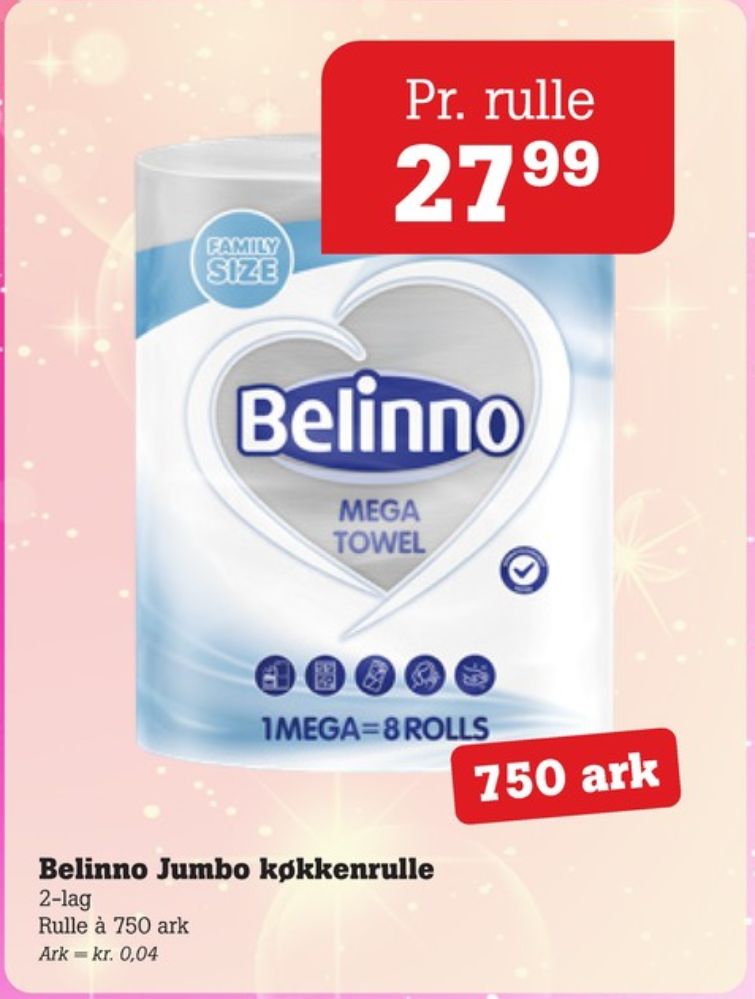 Belinno, Køkkenrulle