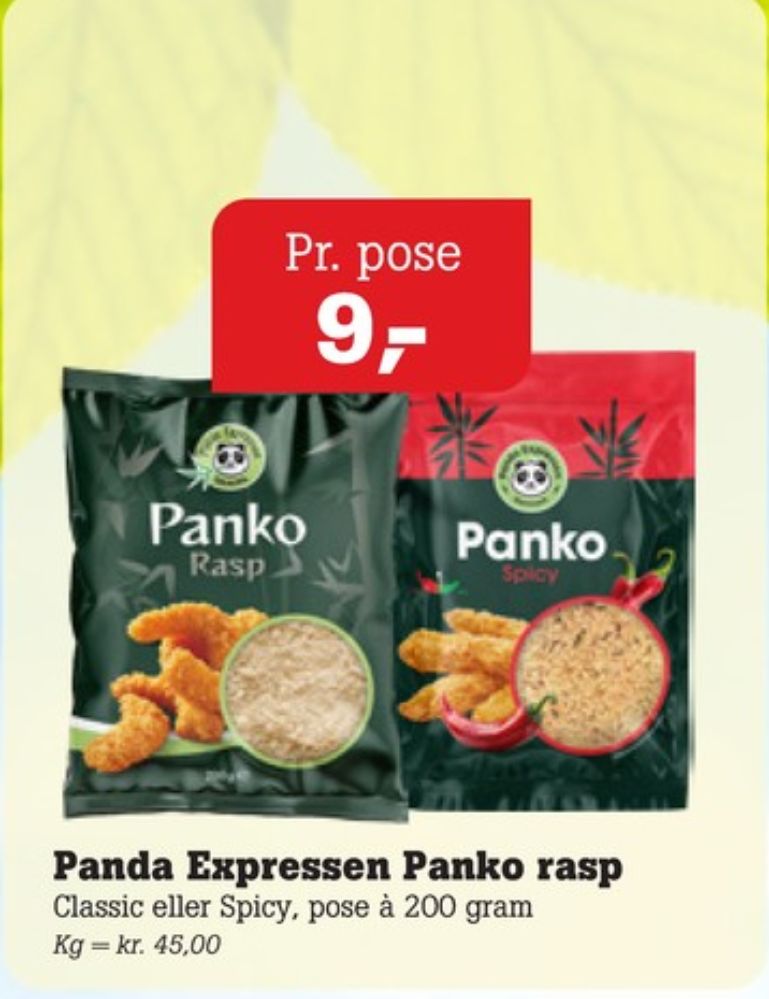Panda Expressen , Panko Rasp