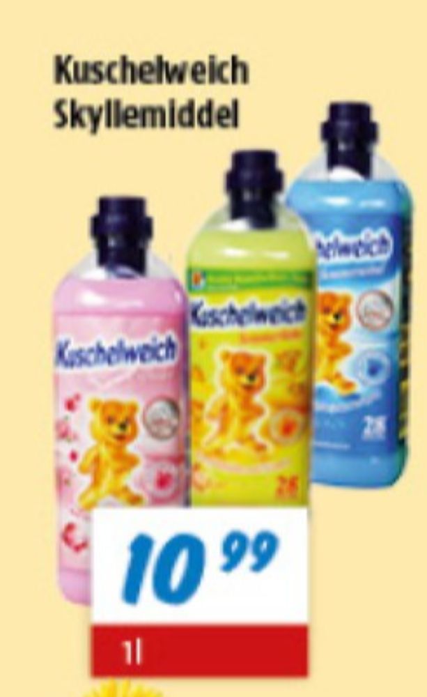 Kuschelweich, Skyllemiddel