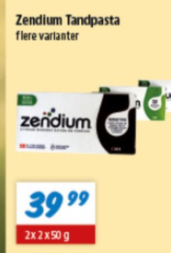 Zendium, Tandpasta