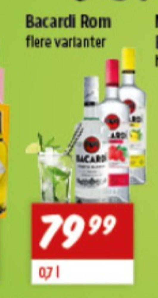 Bacardi Carta Blanca, Rom