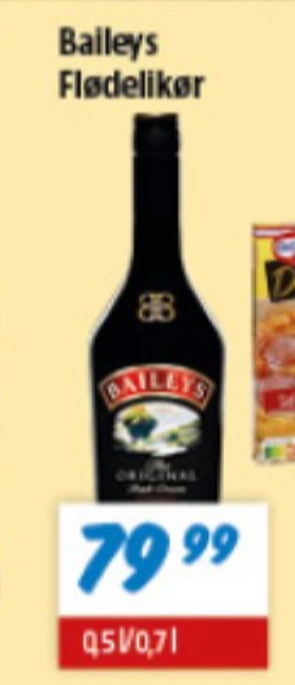 Baileys Original, Likør