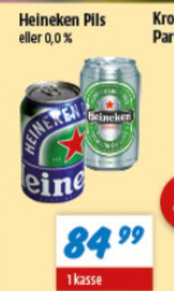 Heineken, Øl 24 pk.