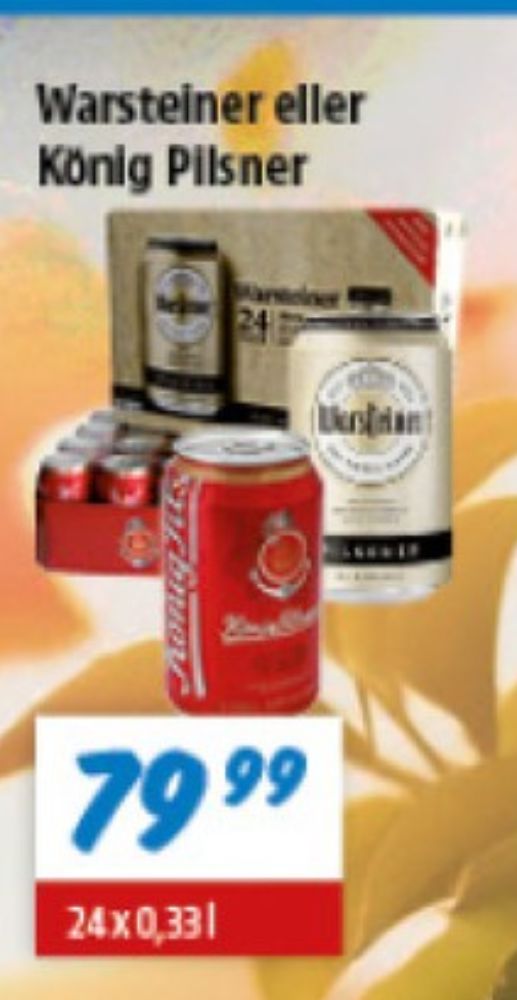 Warsteiner Pilsner, Specialøl 24 pk.
