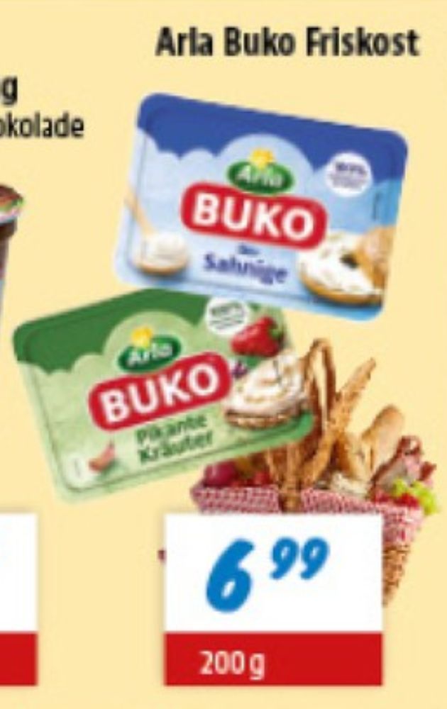 Buko, Smøreost Pikante Kräuter Balance