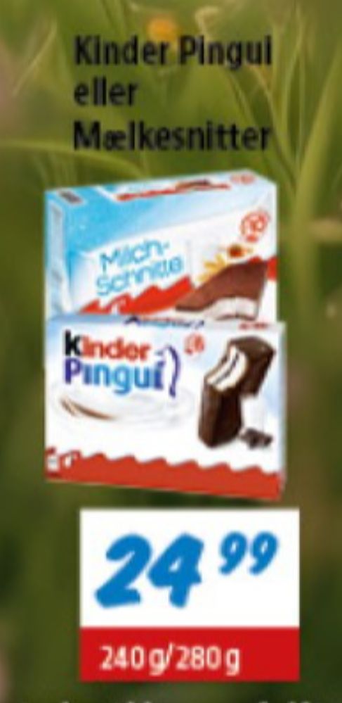 Kinder MilkSlice, Cool Snacks