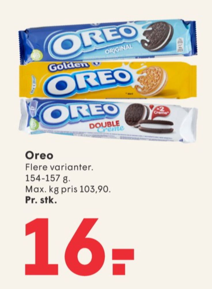 Oreo, Oreo Original Kiks