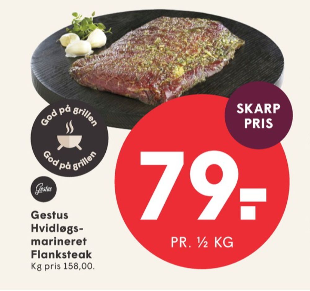 Gestus, Flanksteak