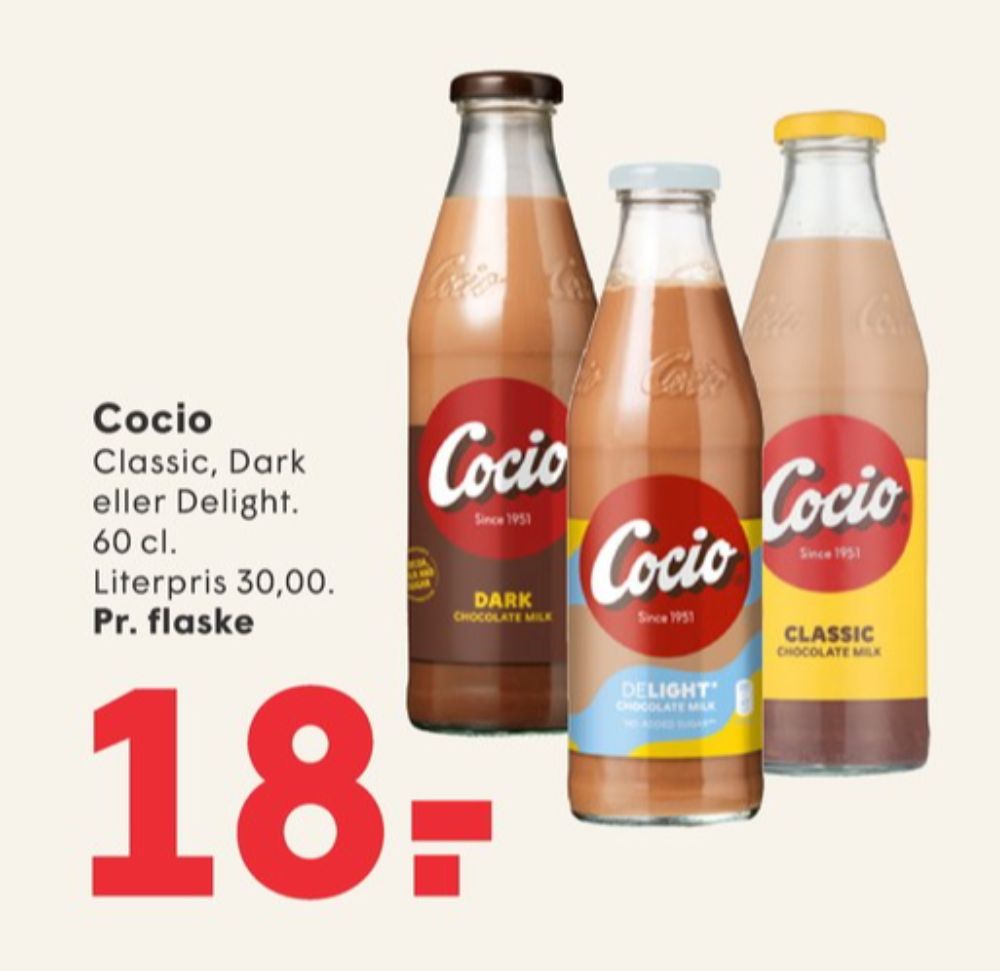 Cocio, Chokolademælk Delight