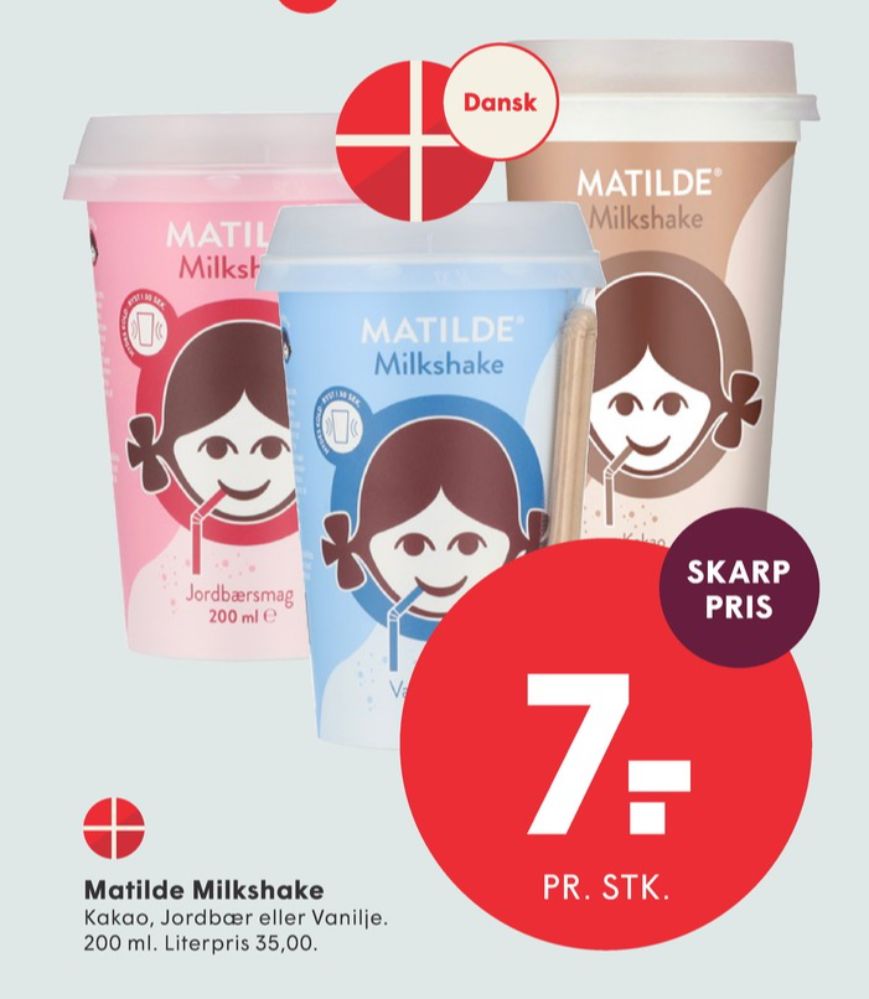 Matilde, Milkshake Kakao