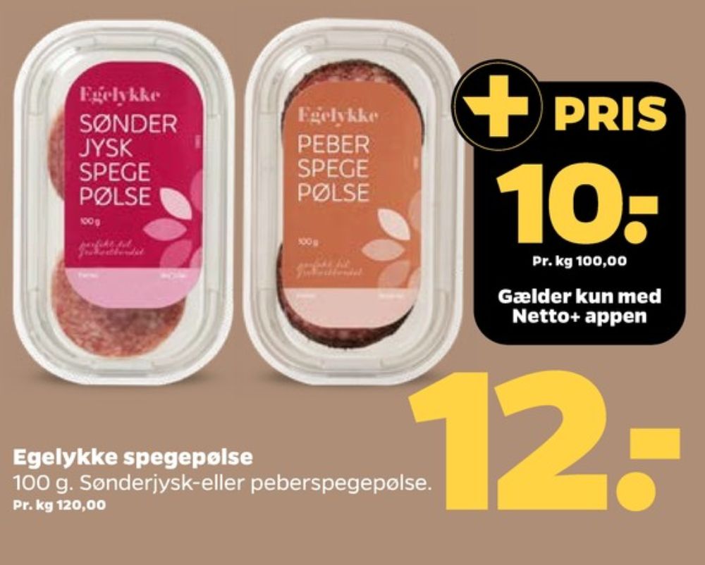 Egelykke, Sønderjysk Spegepølse