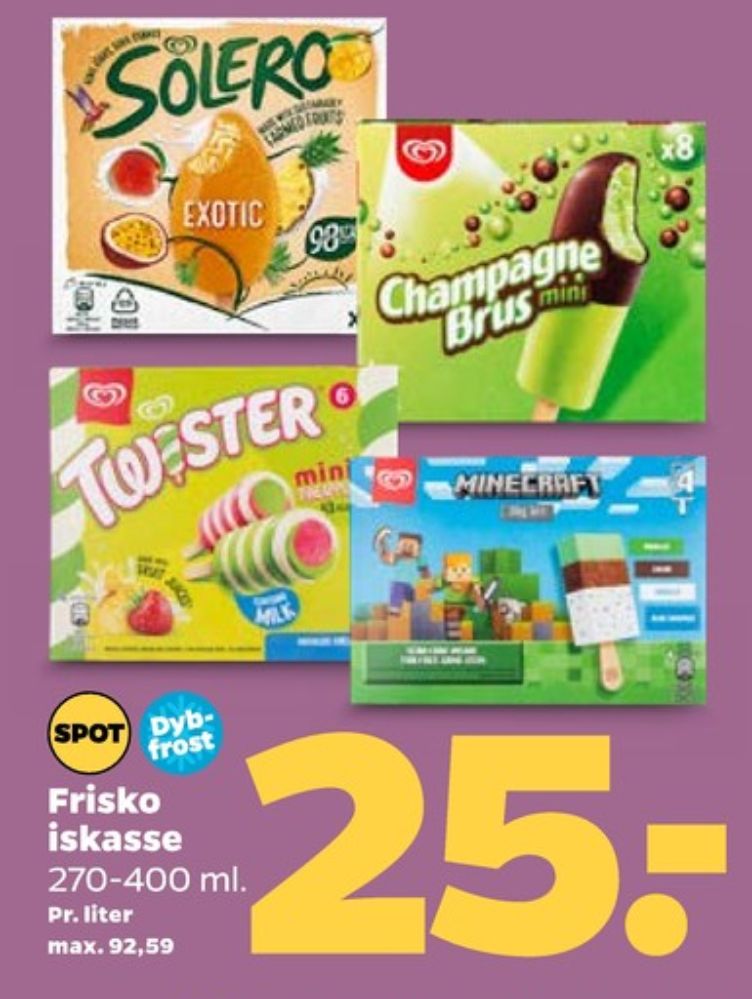 Frisko, Champagnebrus Mini