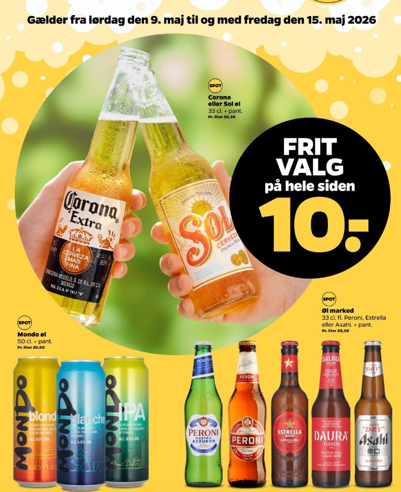 Sol, Specialøl