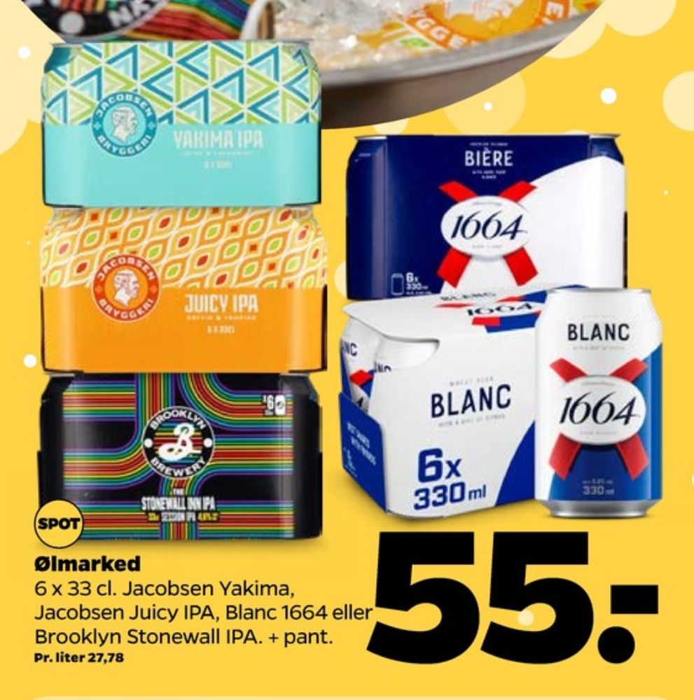 Kronenbourg 1664 Blanc, Specialøl 6 pk.