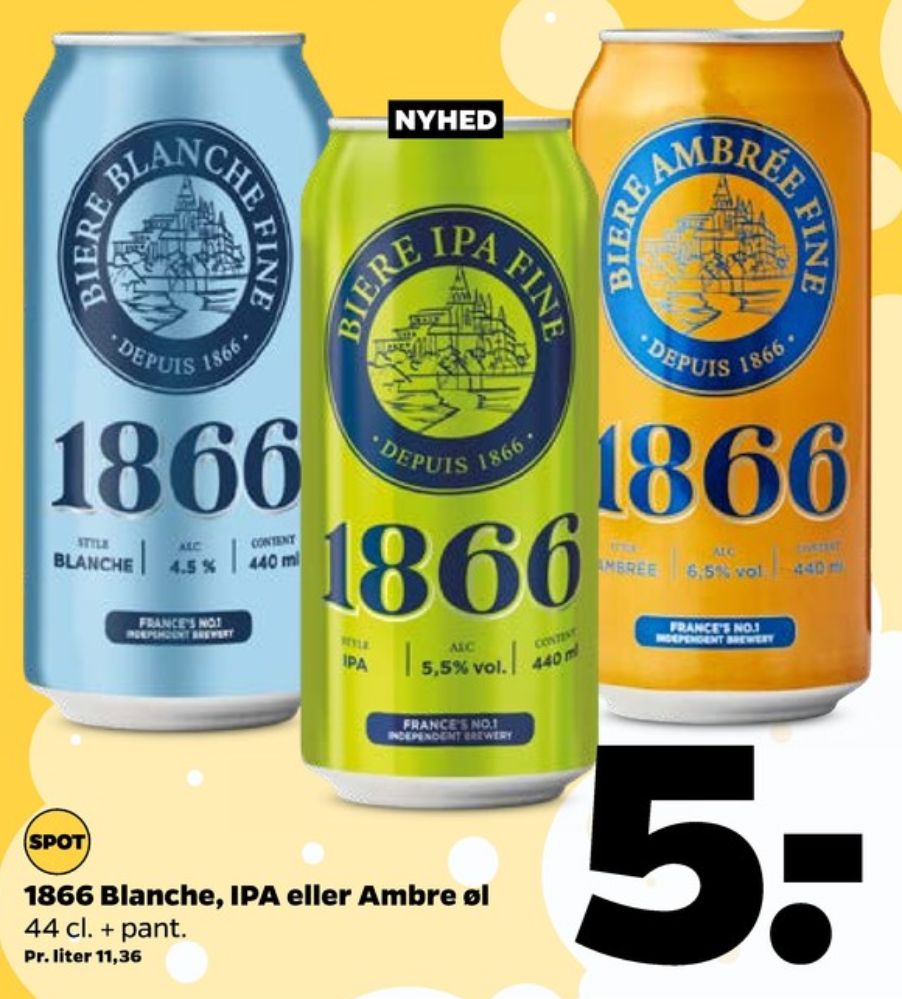 1866 Biere Blanche Fine, Specialøl
