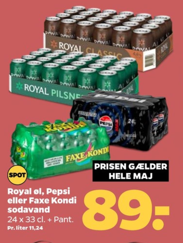 Royal Pilsner, Øl 24 pk.