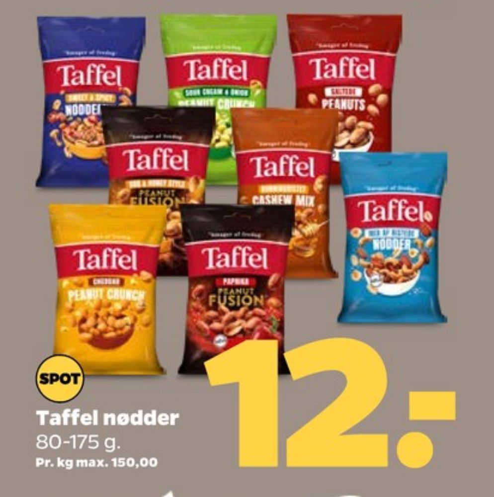Taffel, Honningristet Cashew mix