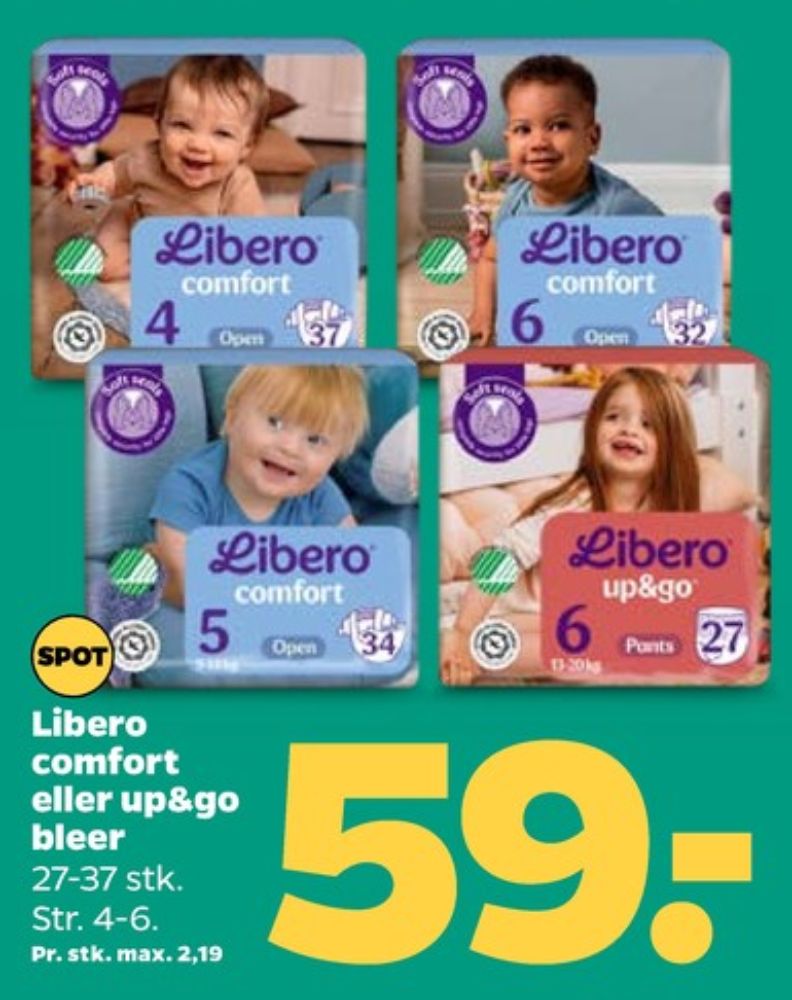 Libero Comfort, Bleer str 5 9-14 kg