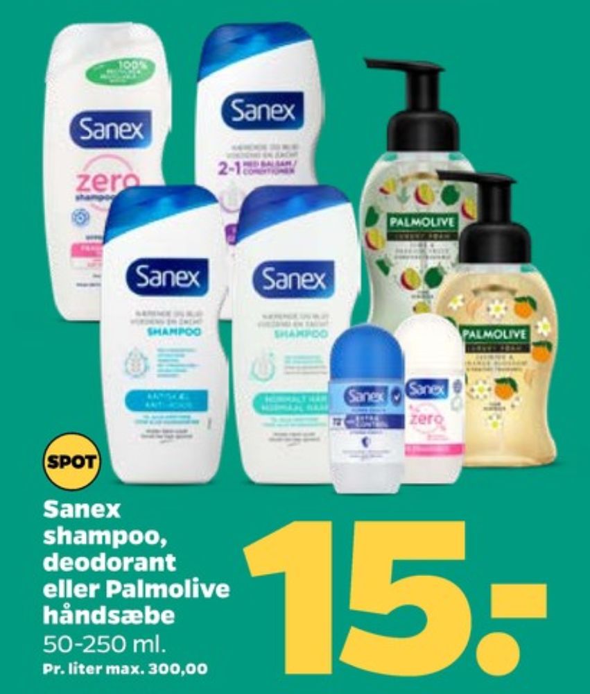 Sanex, Deo Roll-on