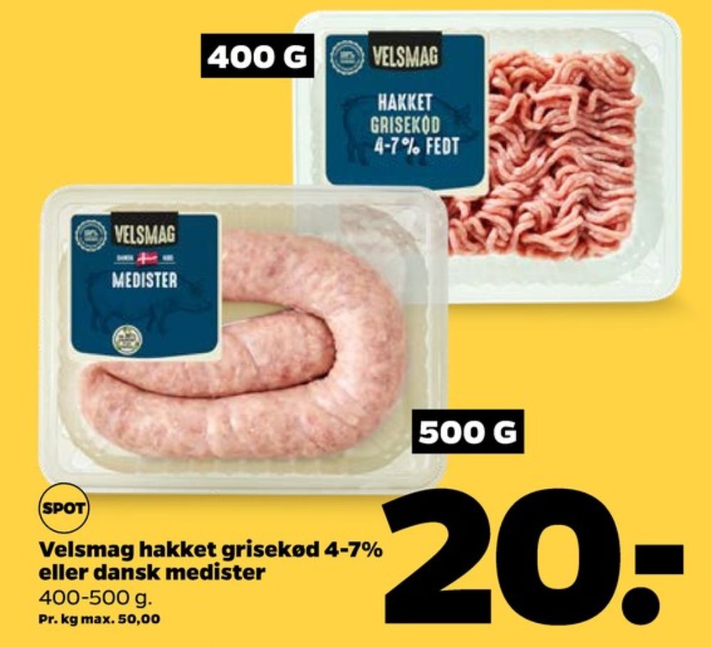 Velsmag, Medister