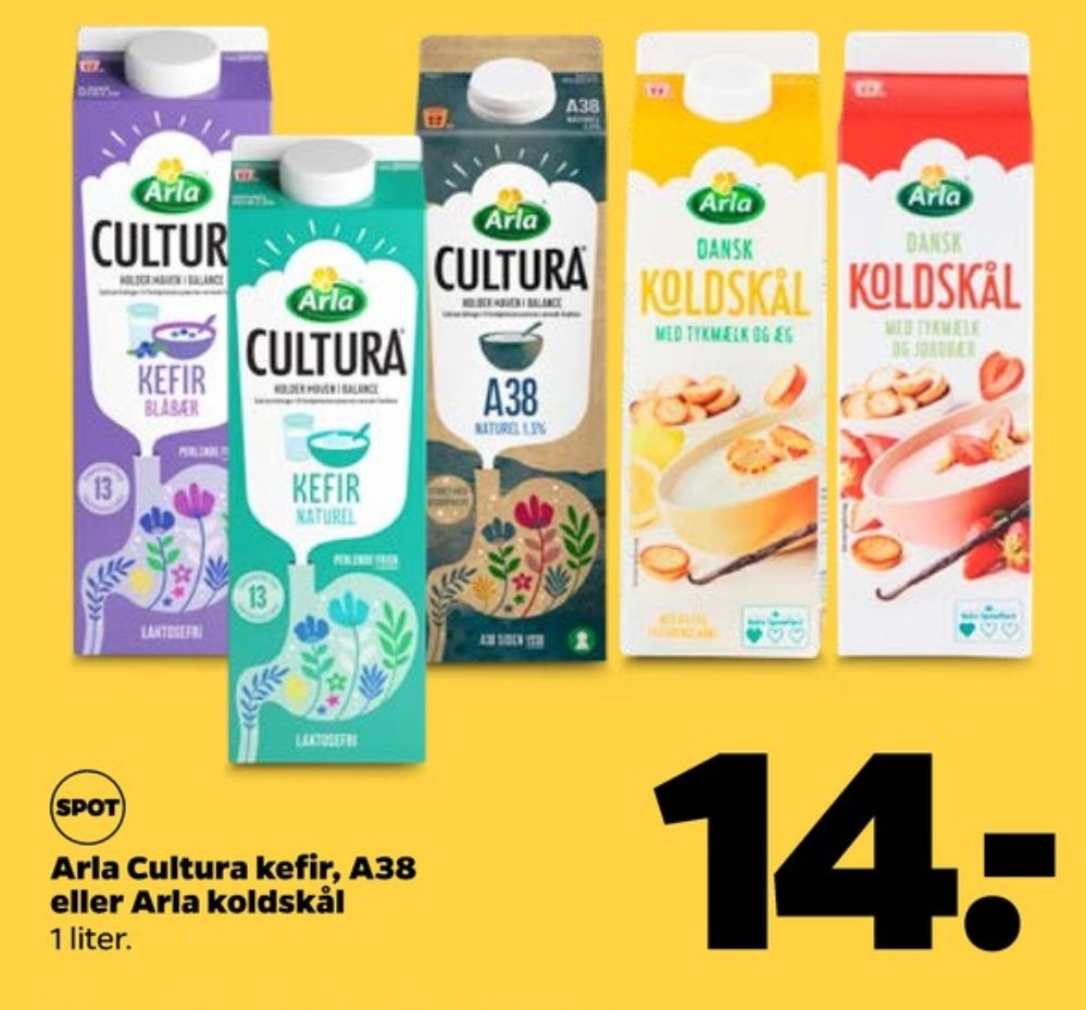 Arla, Koldskål Tykmælk & Æg